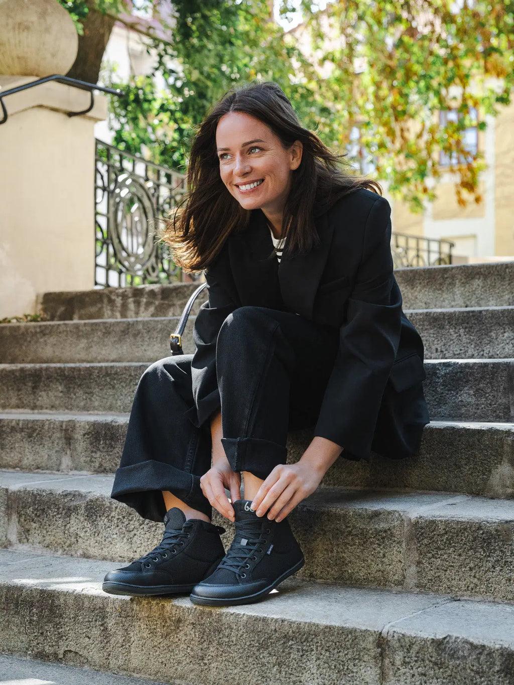 Barfuß Sneaker Be Lenka Rebound Thermo - All Black