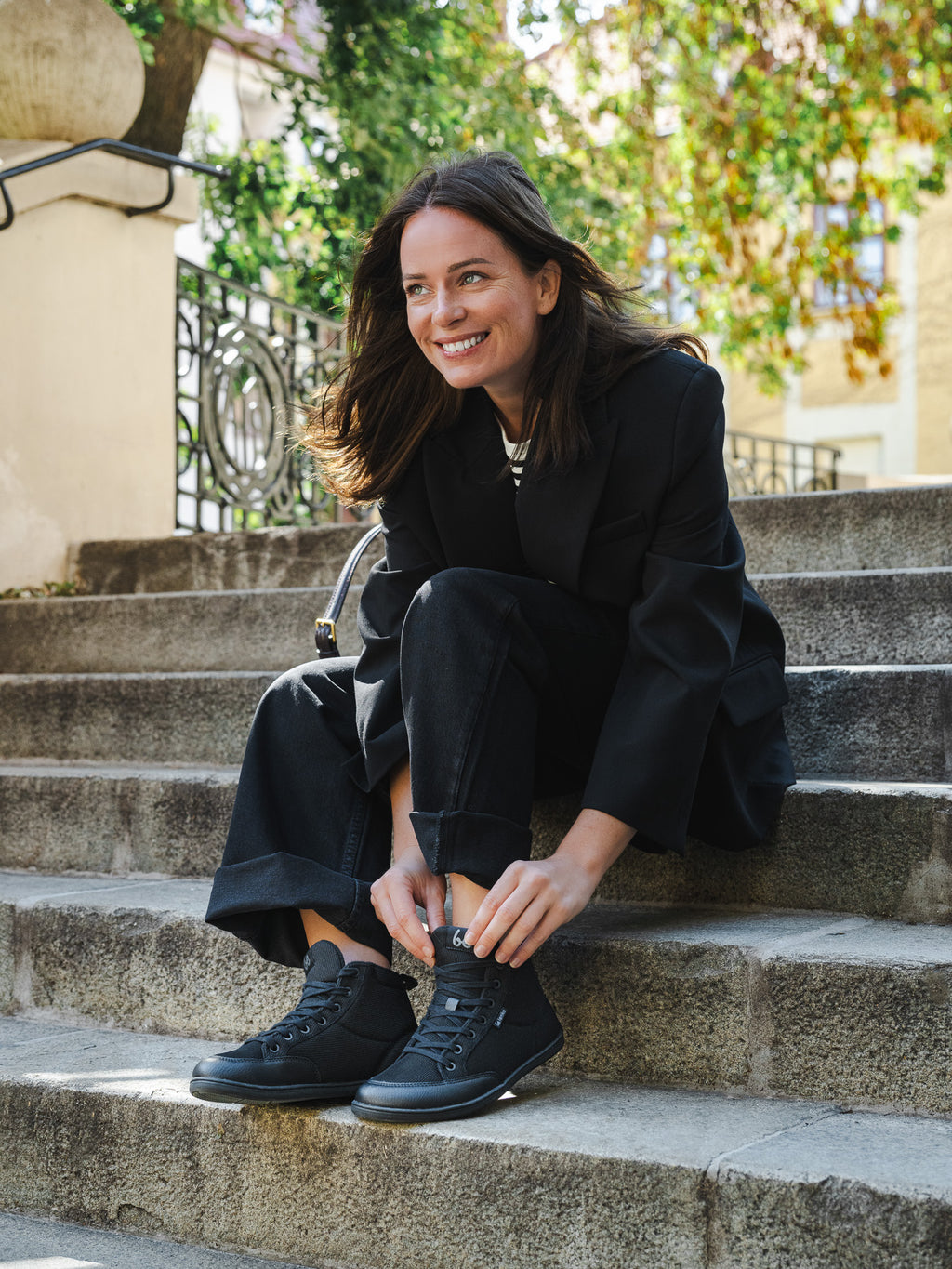 Barfuß Sneaker Be Lenka Rebound Thermo - All Black