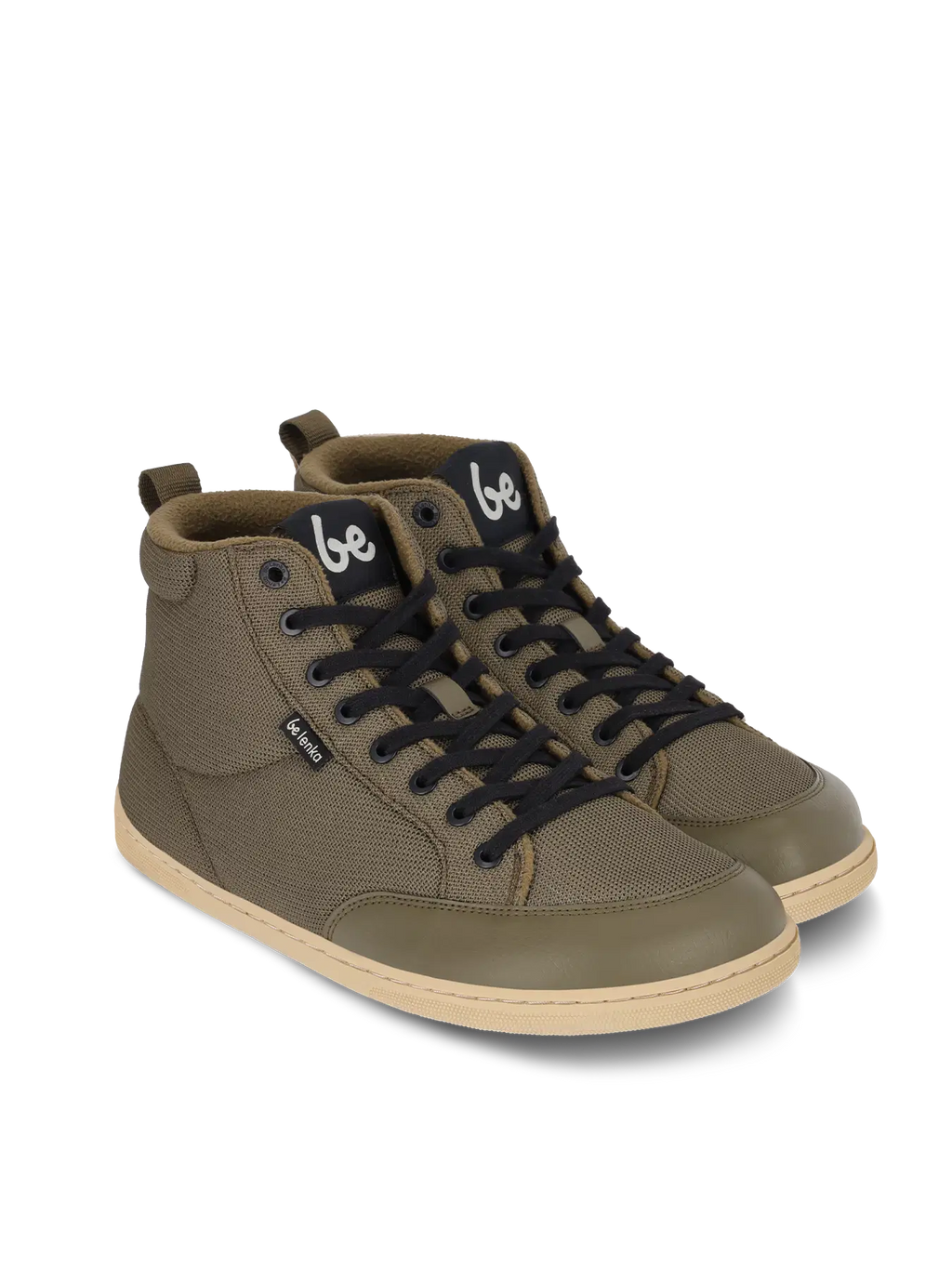 Barfuß-Sneaker Be Lenka Rebound Thermo - Army Green