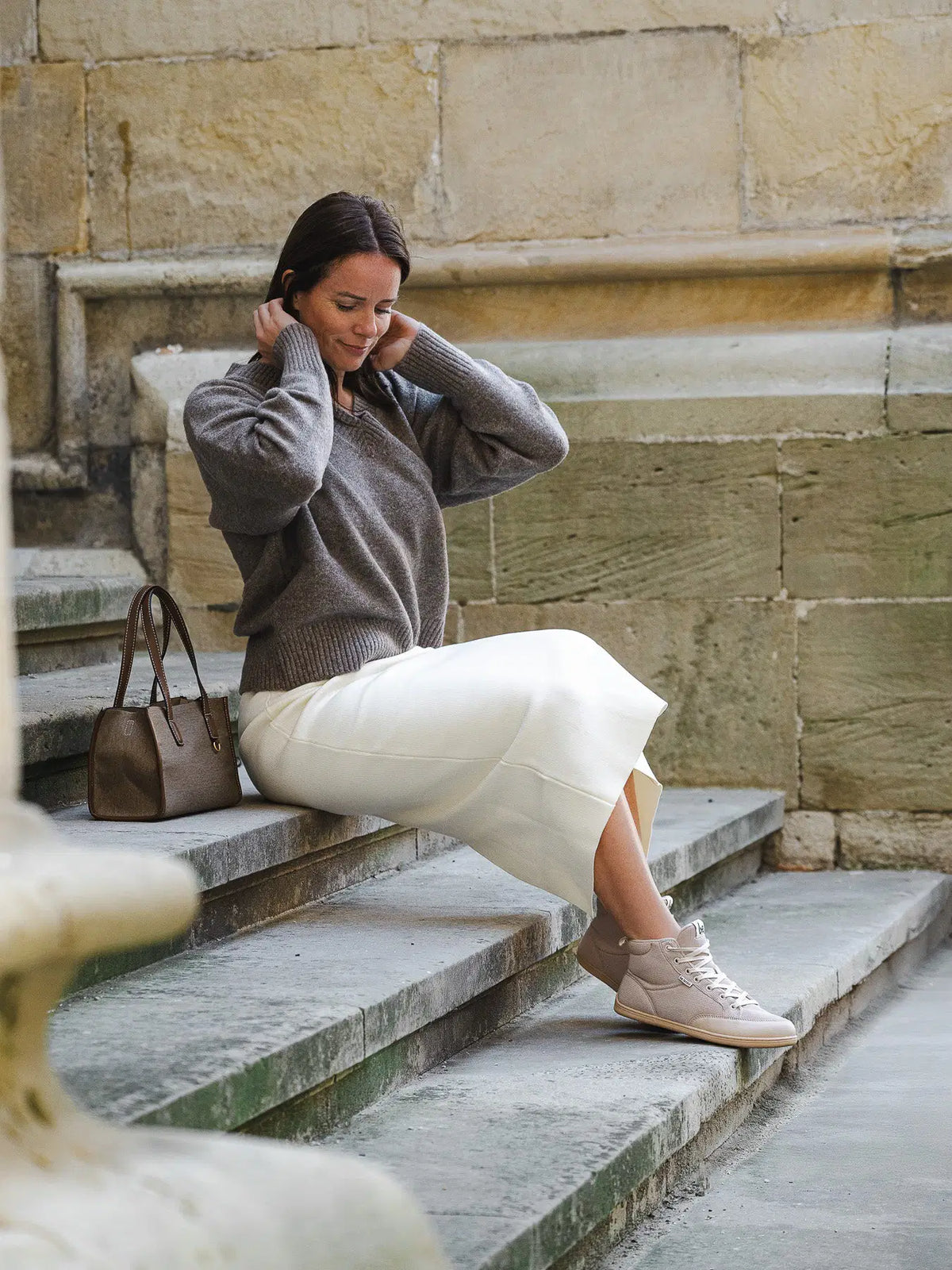 Barfuß Sneaker Be Lenka Rebound Thermo - Sand