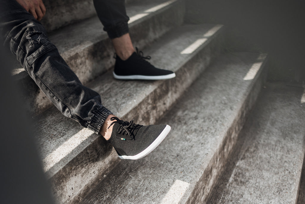 Barfuß-Sneaker - Be Lenka Stride - Schwarz & Weiß