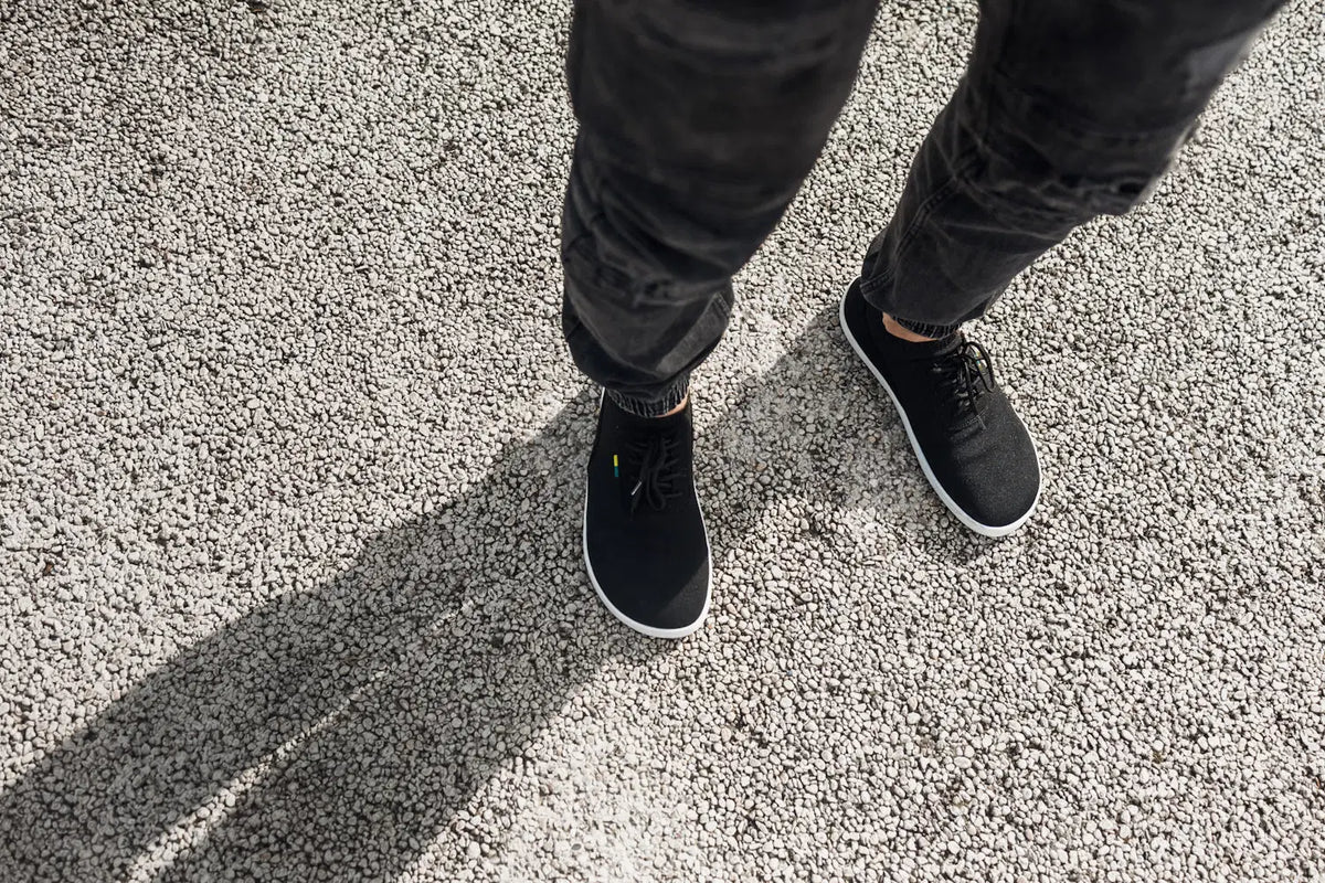 Barfuß-Sneaker - Be Lenka Stride - Schwarz & Weiß