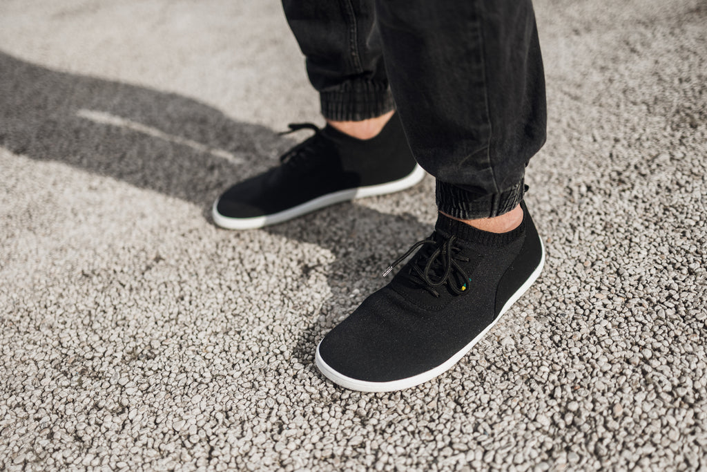 Barfuß-Sneaker - Be Lenka Stride - Schwarz & Weiß