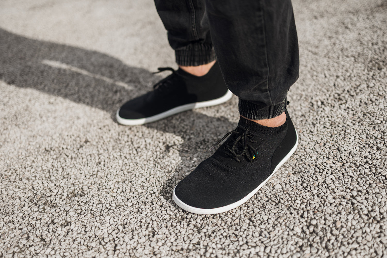 Barfuß-Sneaker - Be Lenka Stride - Schwarz & Weiß