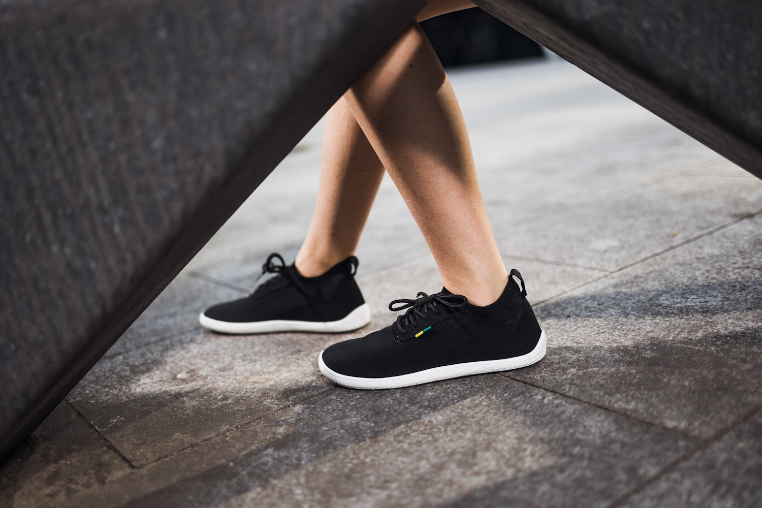 Barfuß-Sneaker - Be Lenka Stride - Schwarz & Weiß