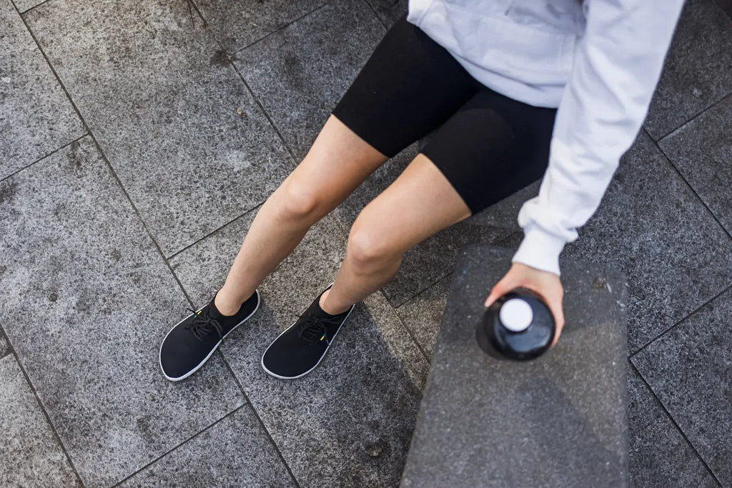 Barfuß-Sneaker - Be Lenka Stride - Schwarz & Weiß