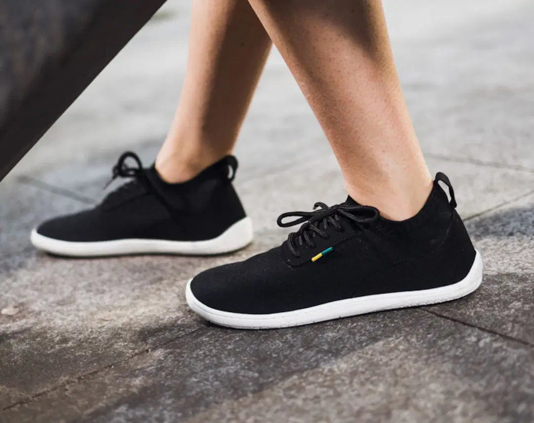Barfuß-Sneaker - Be Lenka Stride - Schwarz & Weiß