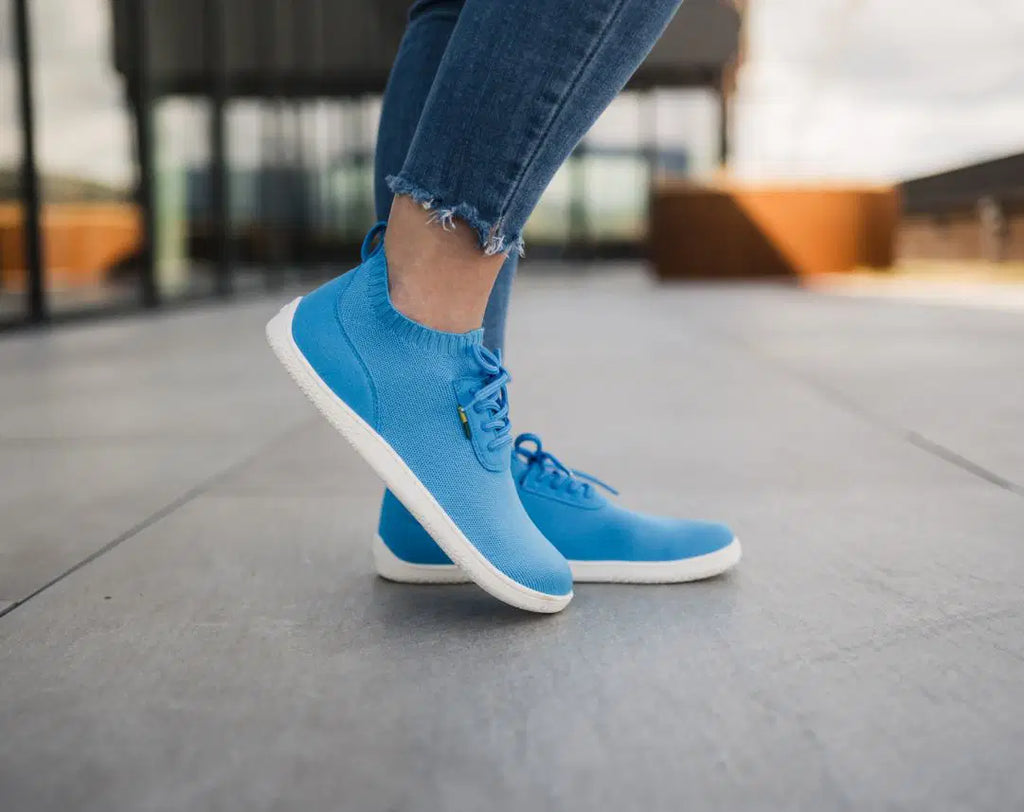 Barfußschuhe Be Lenka Stride - Blau & Weiß