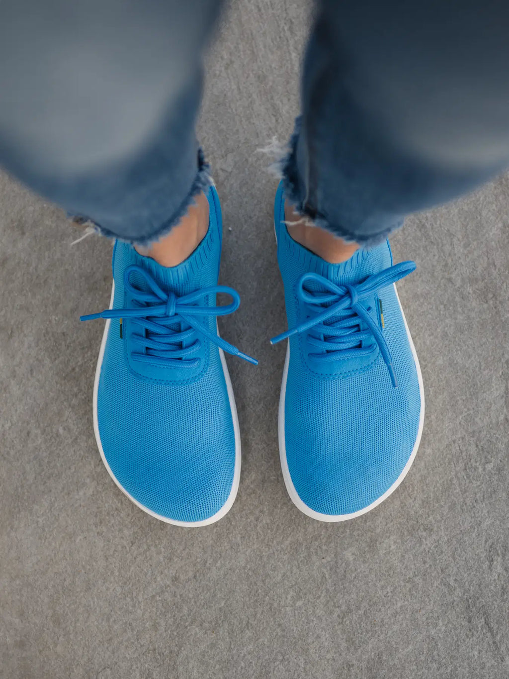 Barfußschuhe Be Lenka Stride - Blau & Weiß