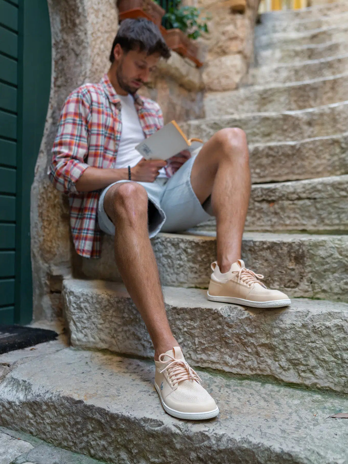 Barfuß-Sneaker Be Lenka Swift - Beige Cream