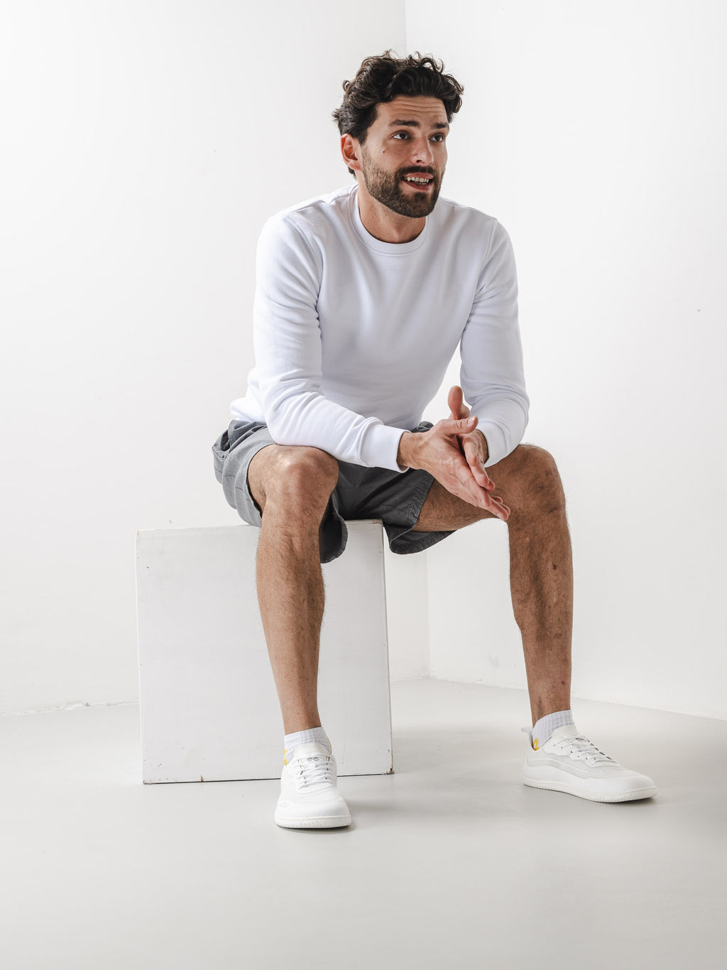 Barfuß-Sneaker Be Lenka Velocity - All White