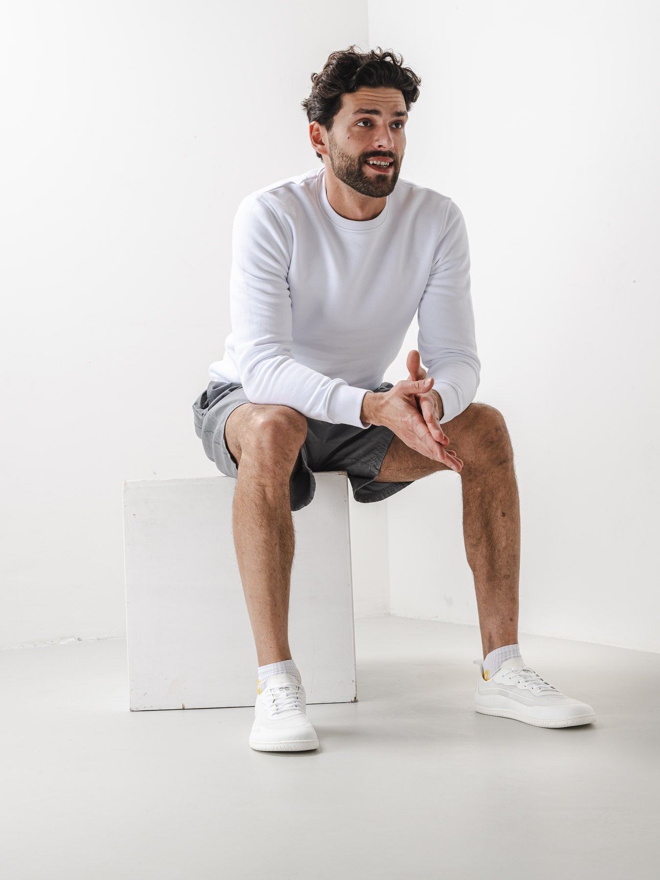 Barfuß-Sneaker Be Lenka Velocity - All White