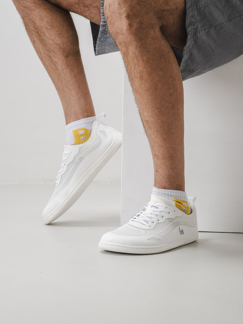 Barfuß-Sneaker Be Lenka Velocity - All White