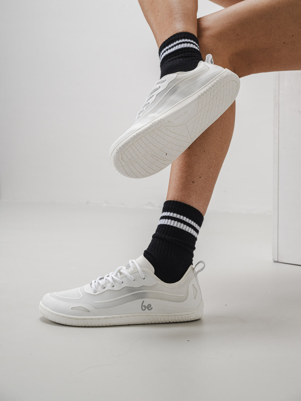 Barfuß-Sneaker Be Lenka Velocity - All White