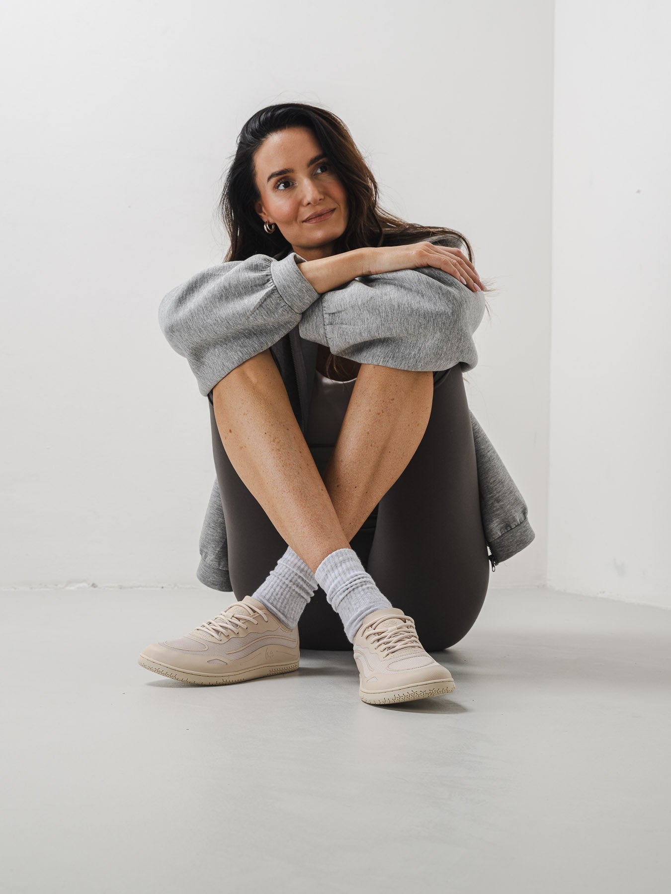 Barfuß-Sneaker Be Lenka Velocity – Beige
