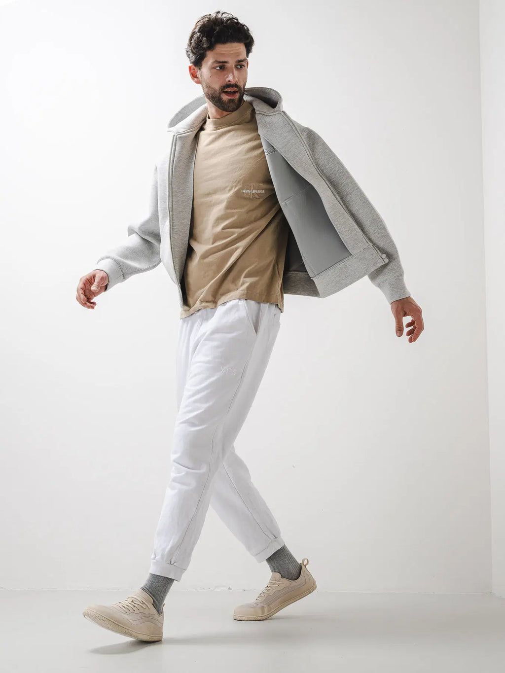 Barfuß-Sneaker Be Lenka Velocity – Beige