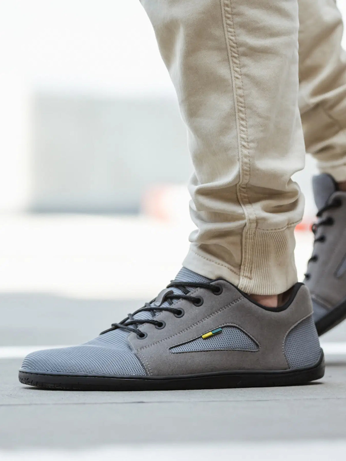Barefoot Sneakers - Be Lenka Whiz - Grey