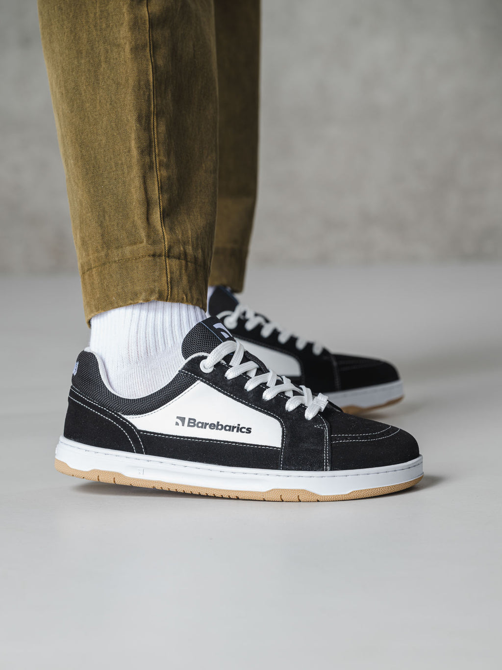Barfußschuhe Barebarics Legend - Schwarz & Weiß