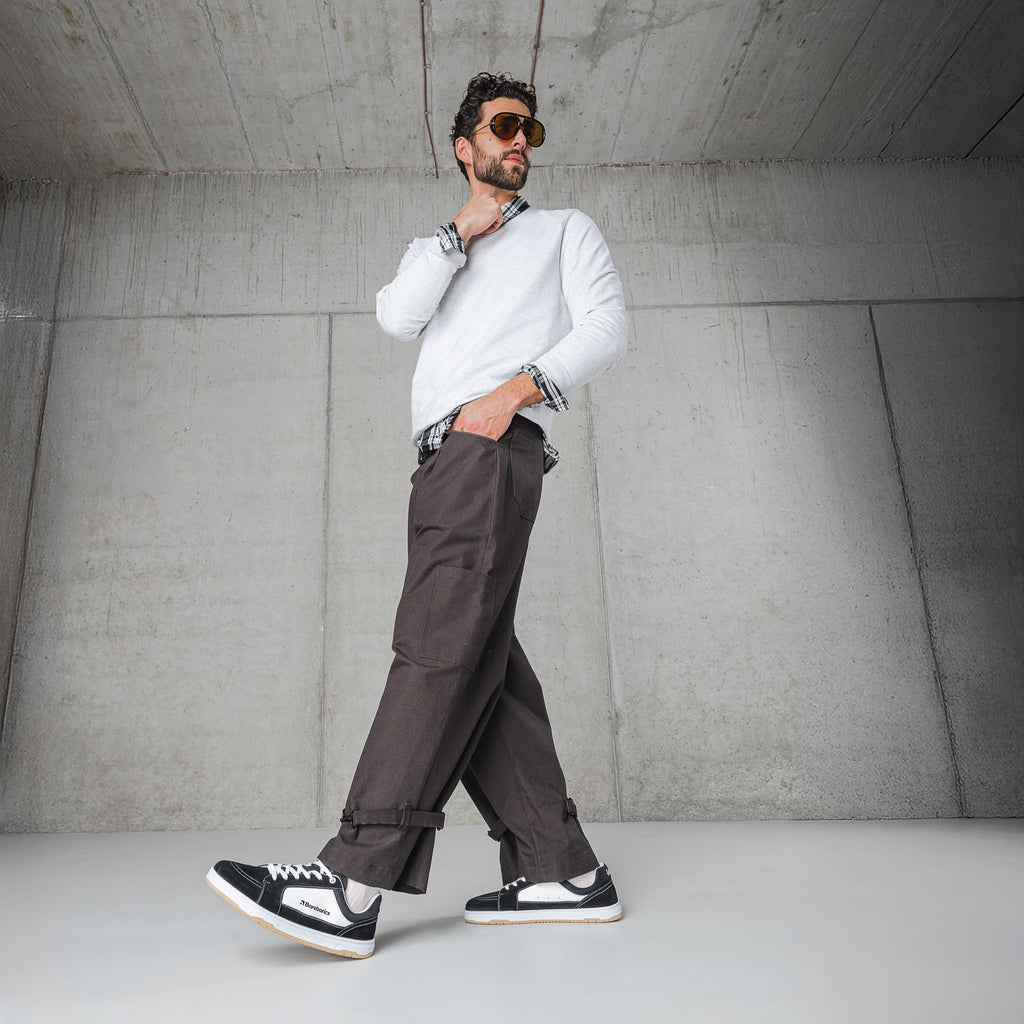 Barfußschuhe Barebarics Legend - Schwarz & Weiß