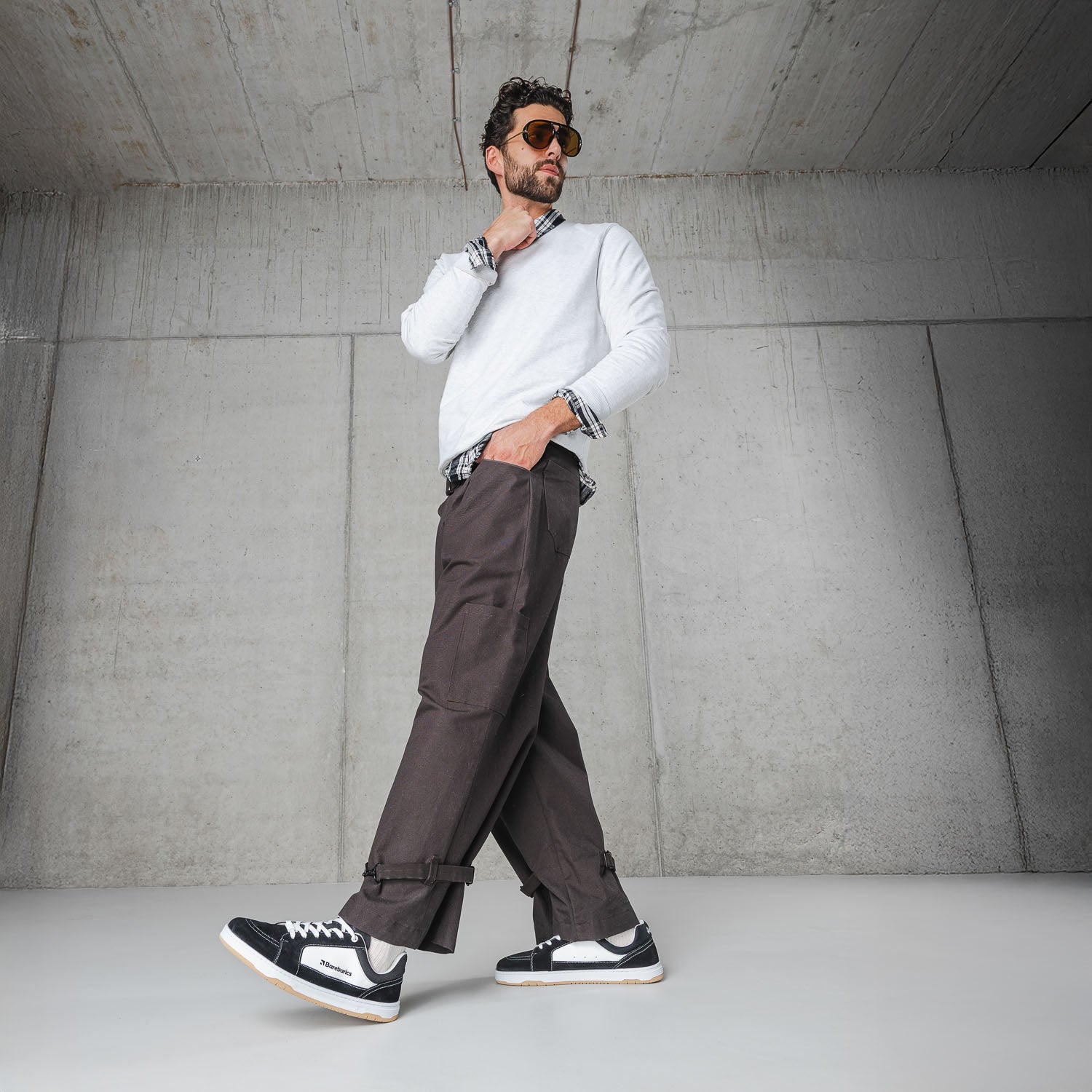 Barfußschuhe Barebarics Legend - Schwarz & Weiß