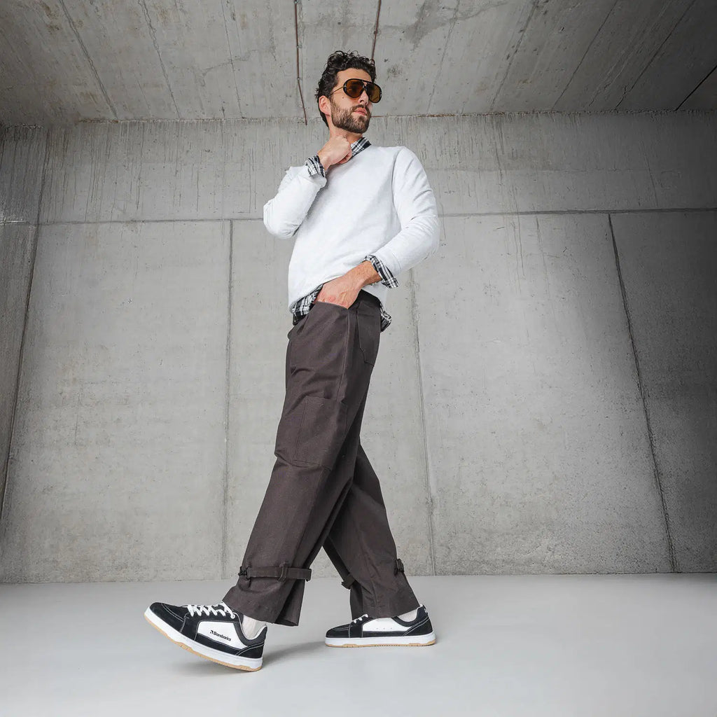 Barefoot Shoes Barebarics Legend - Black & White