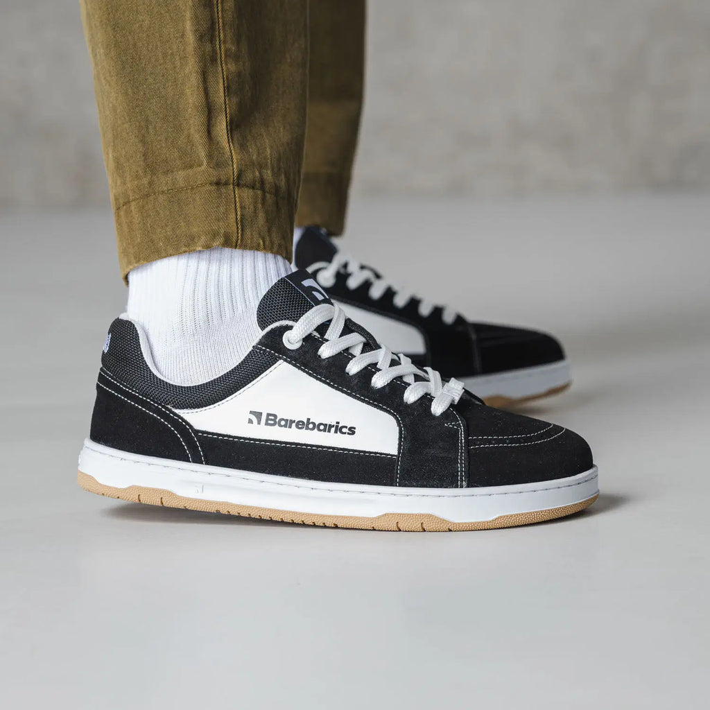 Barefoot Shoes Barebarics Legend - Black & White