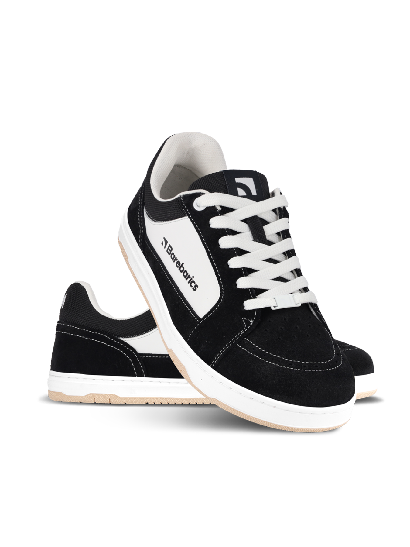 Barfußschuhe Barebarics Legend - Schwarz & Weiß