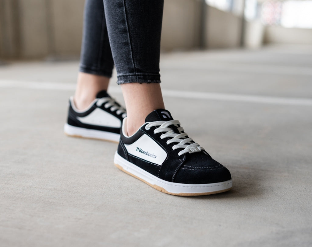 Barfußschuhe Barebarics Legend - Schwarz & Weiß