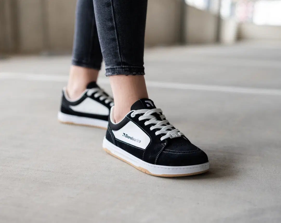 Barefoot Shoes Barebarics Legend - Black & White
