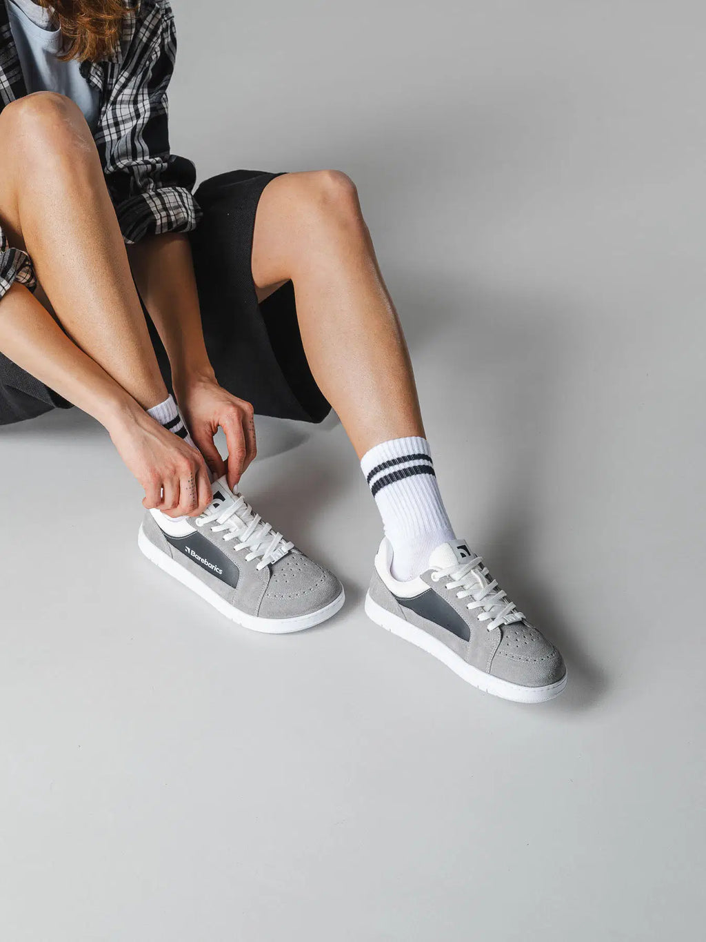 Barfußschuhe Barebarics Legend - Hellgrau
