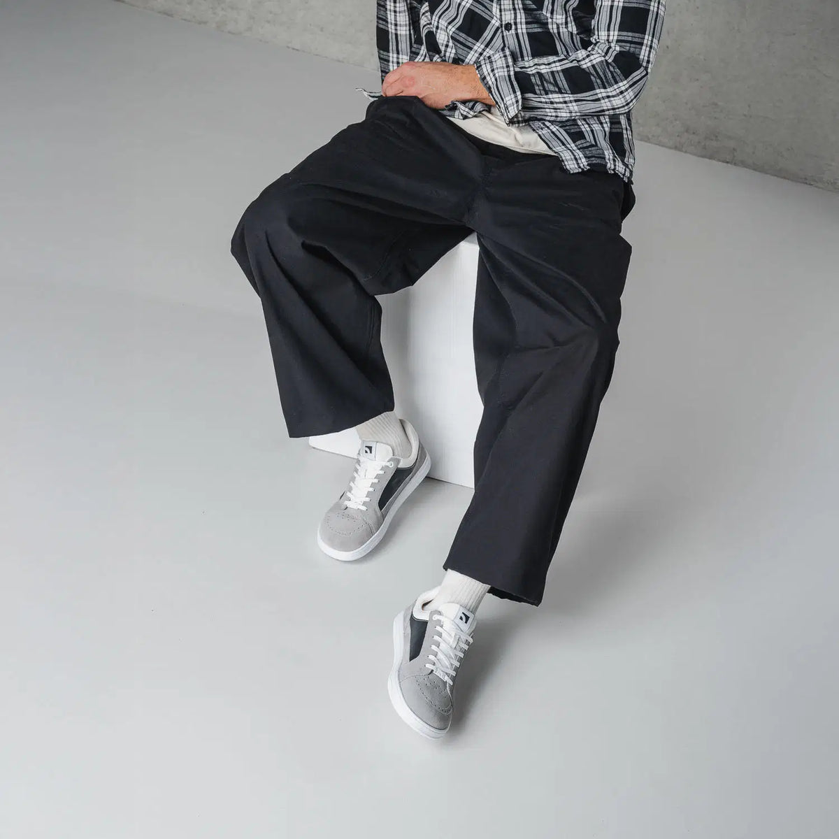 Barfußschuhe Barebarics Legend - Hellgrau
