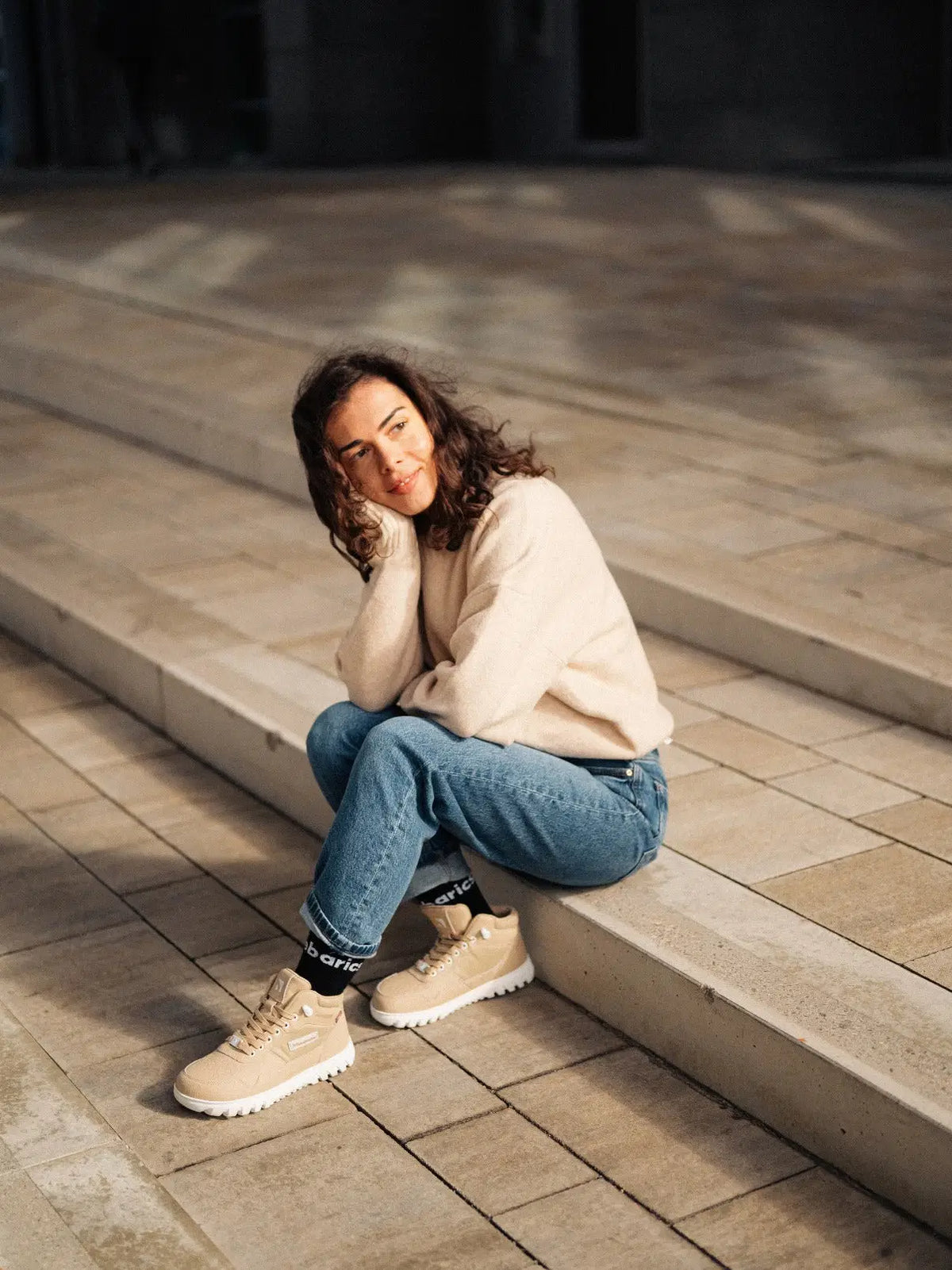 Barfußschuhe Barebarics UrbanEdge - Beige