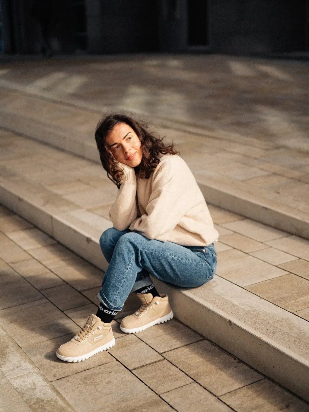 Barfußschuhe Barebarics UrbanEdge - Beige