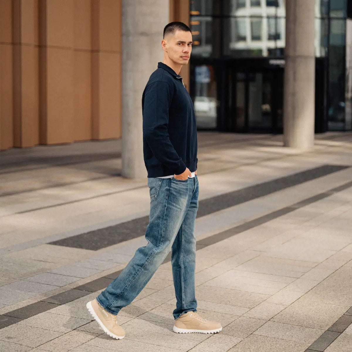 Barfußschuhe Barebarics UrbanEdge - Beige