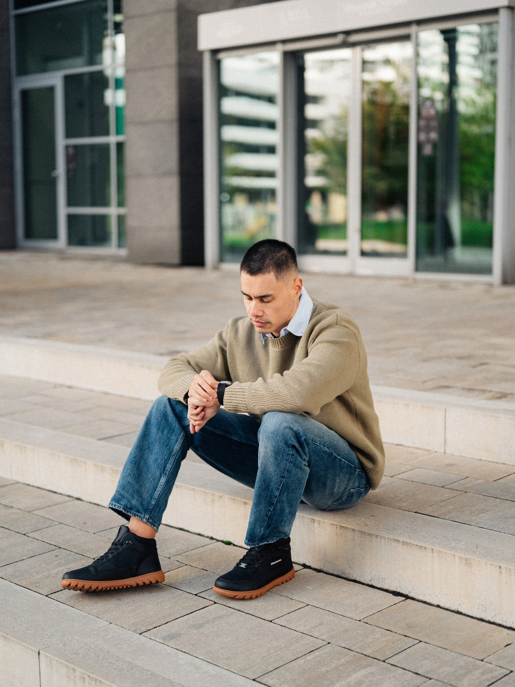 Barfußschuhe Barebarics UrbanEdge – Schwarz