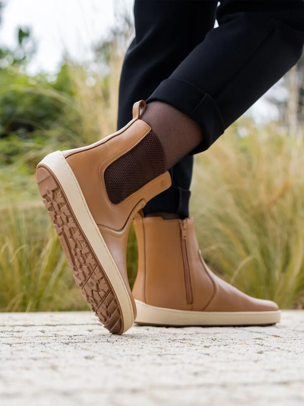 Barfußstiefel Be Lenka Allure - Light Cognac