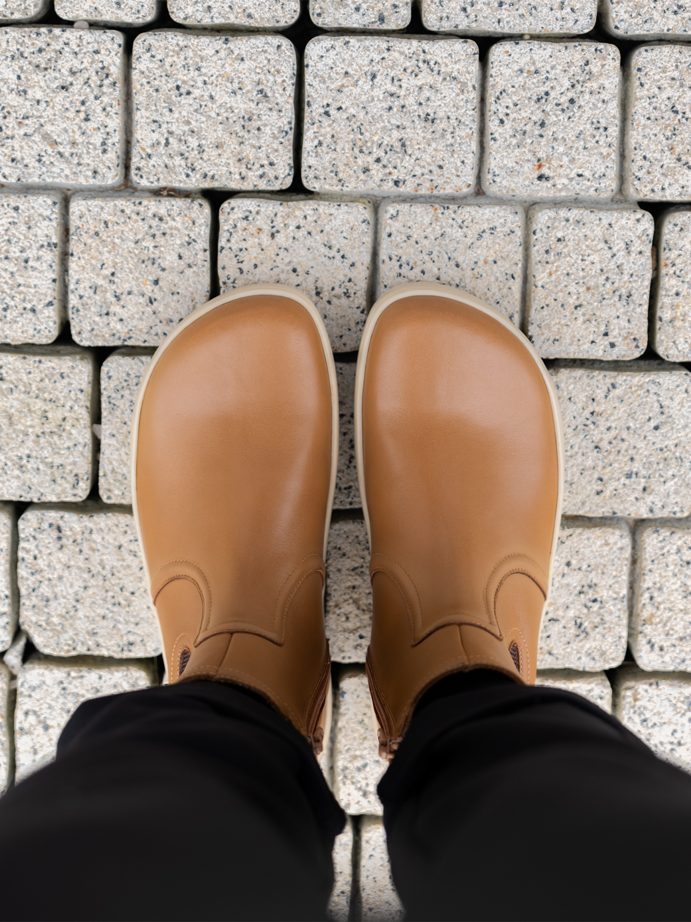 Barfußstiefel Be Lenka Allure - Light Cognac