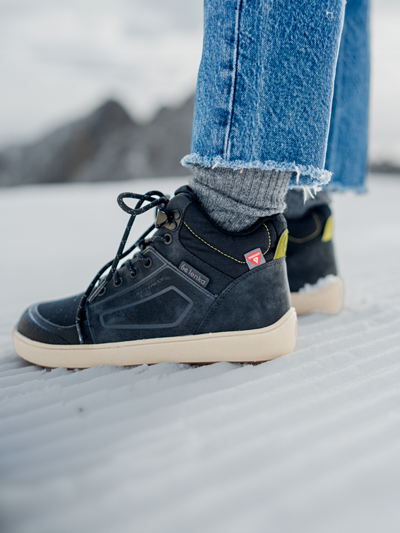 Barfußstiefel Be Lenka ArcticEdge - Anthrazitschwarz