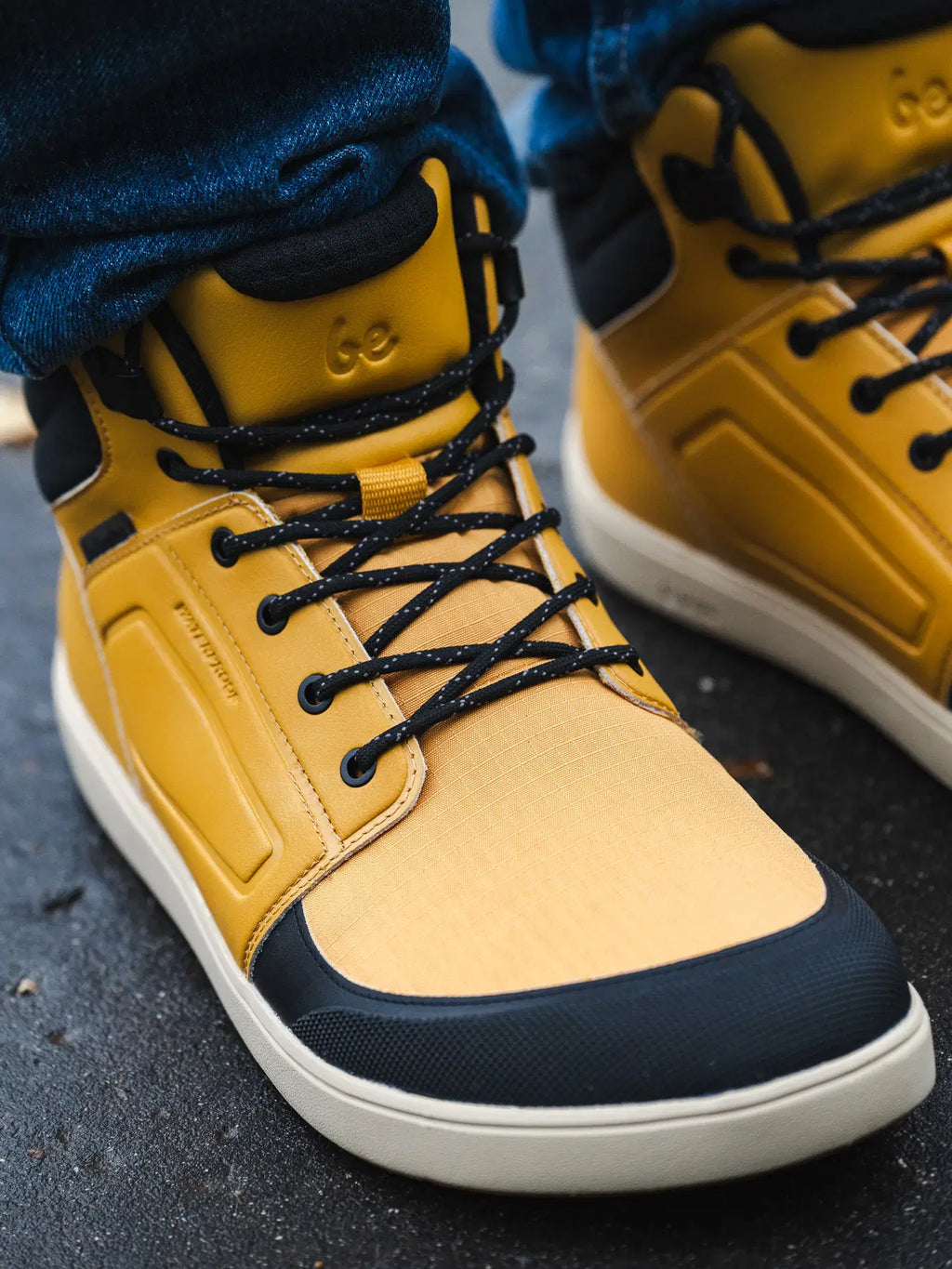 Barefoot Boots Be Lenka ArcticEdge - Mustard