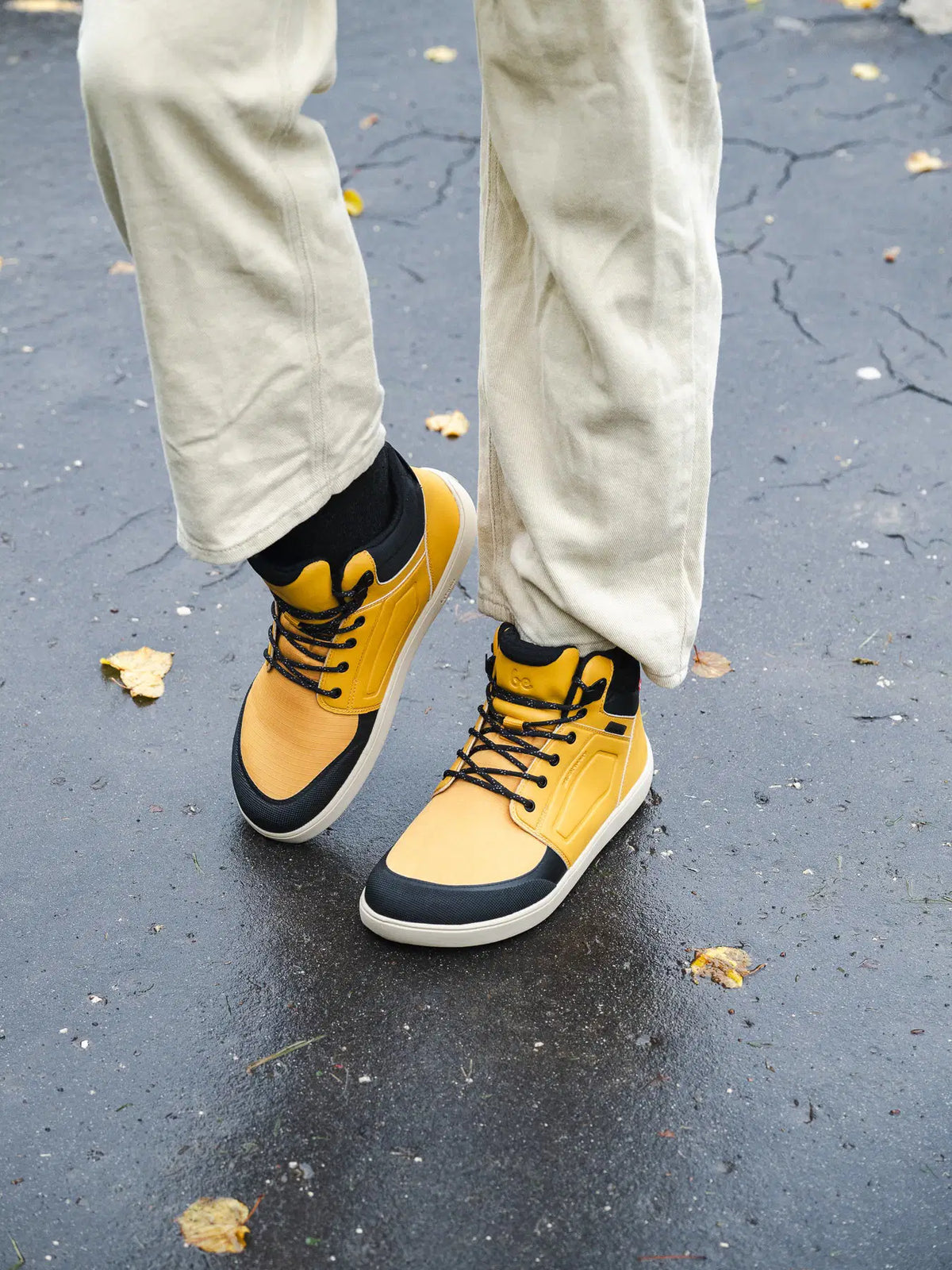 Barefoot Boots Be Lenka ArcticEdge - Mustard