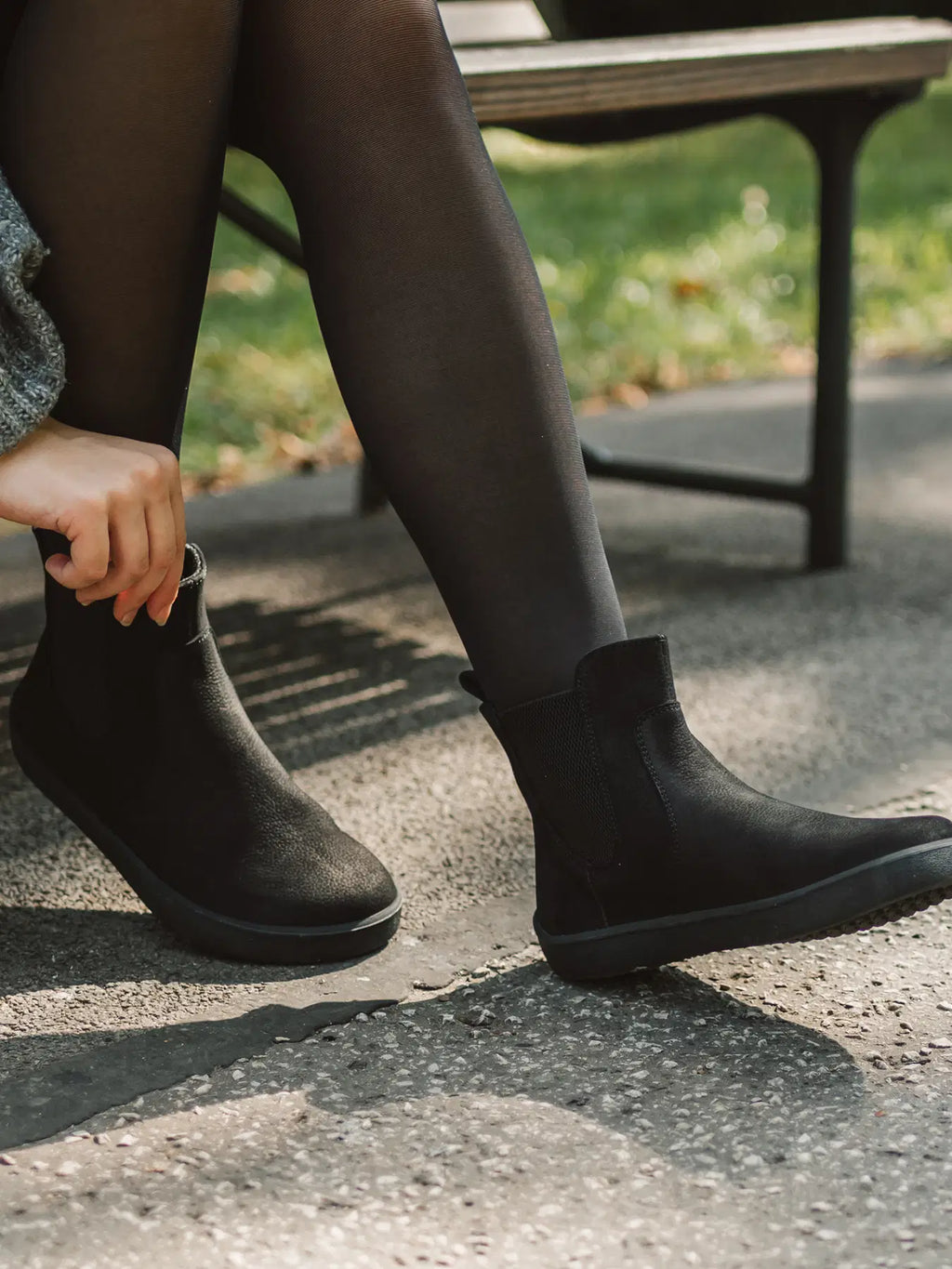 Barfußschuhe Be Lenka Entice Neo - Matt Schwarz