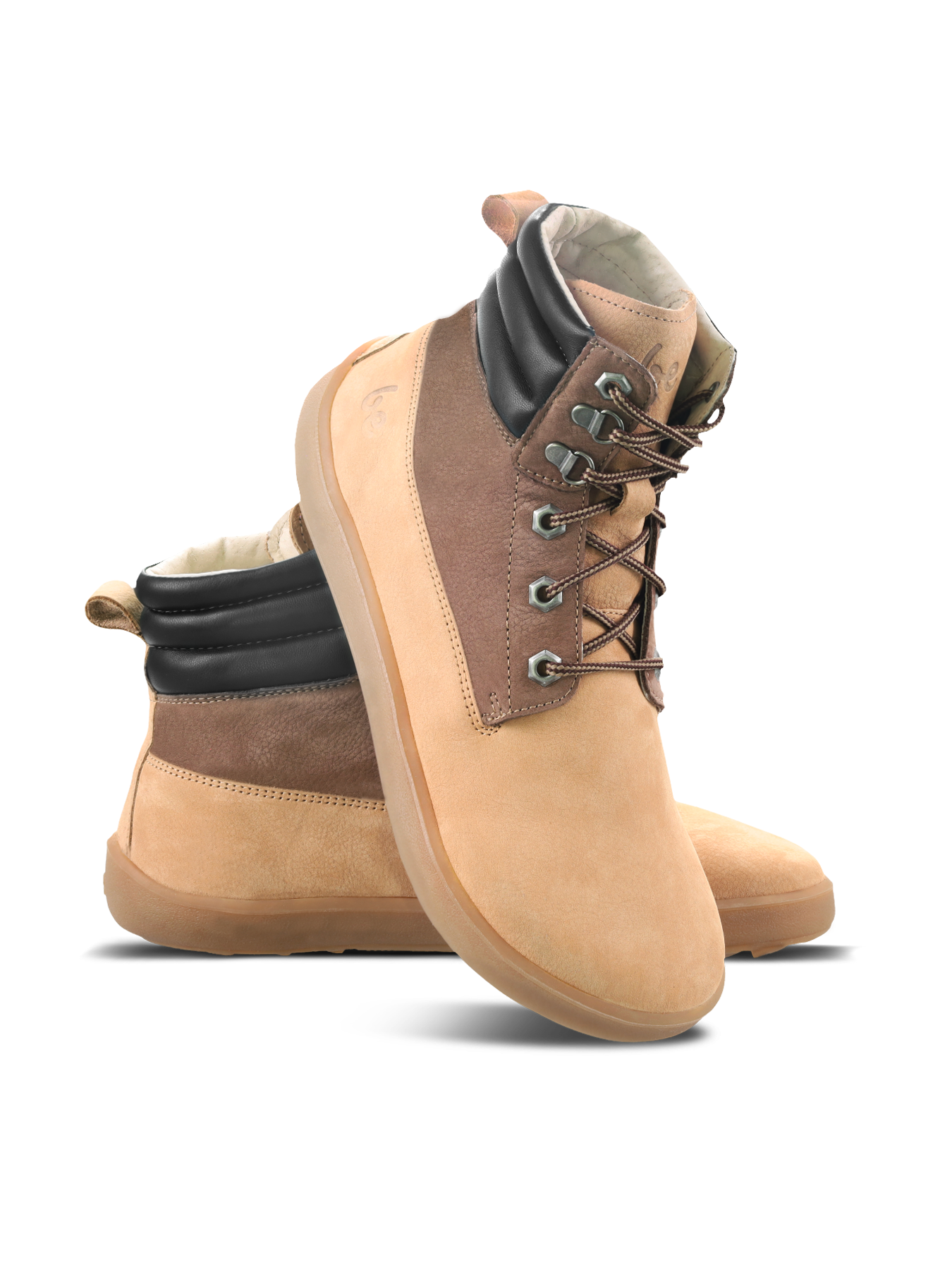 Barfußschuhe Be Lenka Nevada Neo - Sand & Dark Brown