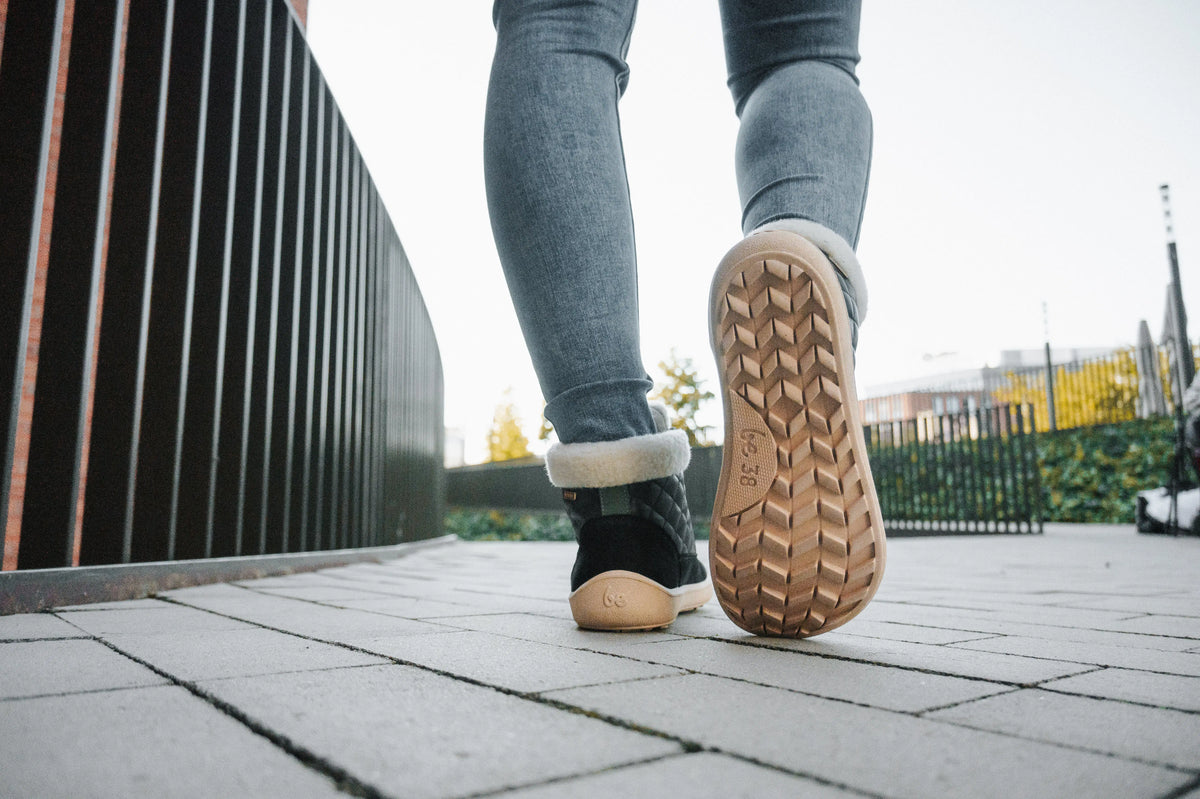 Barfußschuhe Be Lenka Olivia - Schwarz & Dunkelgrün