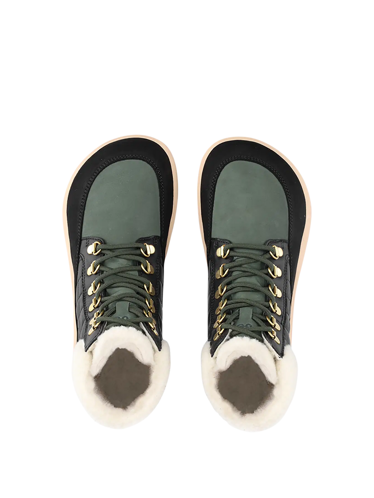 Barfußschuhe Be Lenka Olivia - Schwarz & Dunkelgrün