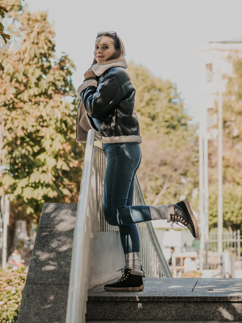 Barfußschuhe Be Lenka Olivia - Schwarz & Dunkelgrün