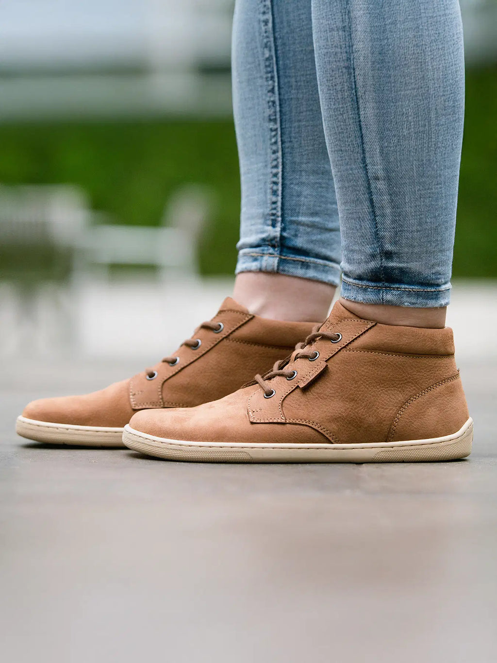 Barfußschuhe - Be Lenka - Synergy - Cognac & Beige