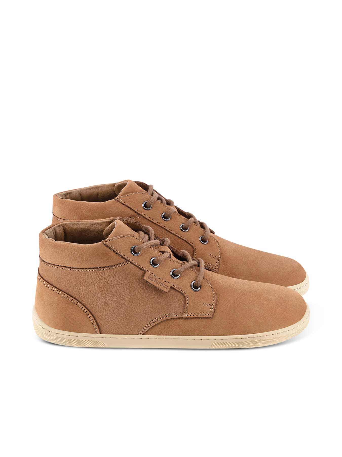 Barfußschuhe - Be Lenka - Synergy - Cognac & Beige