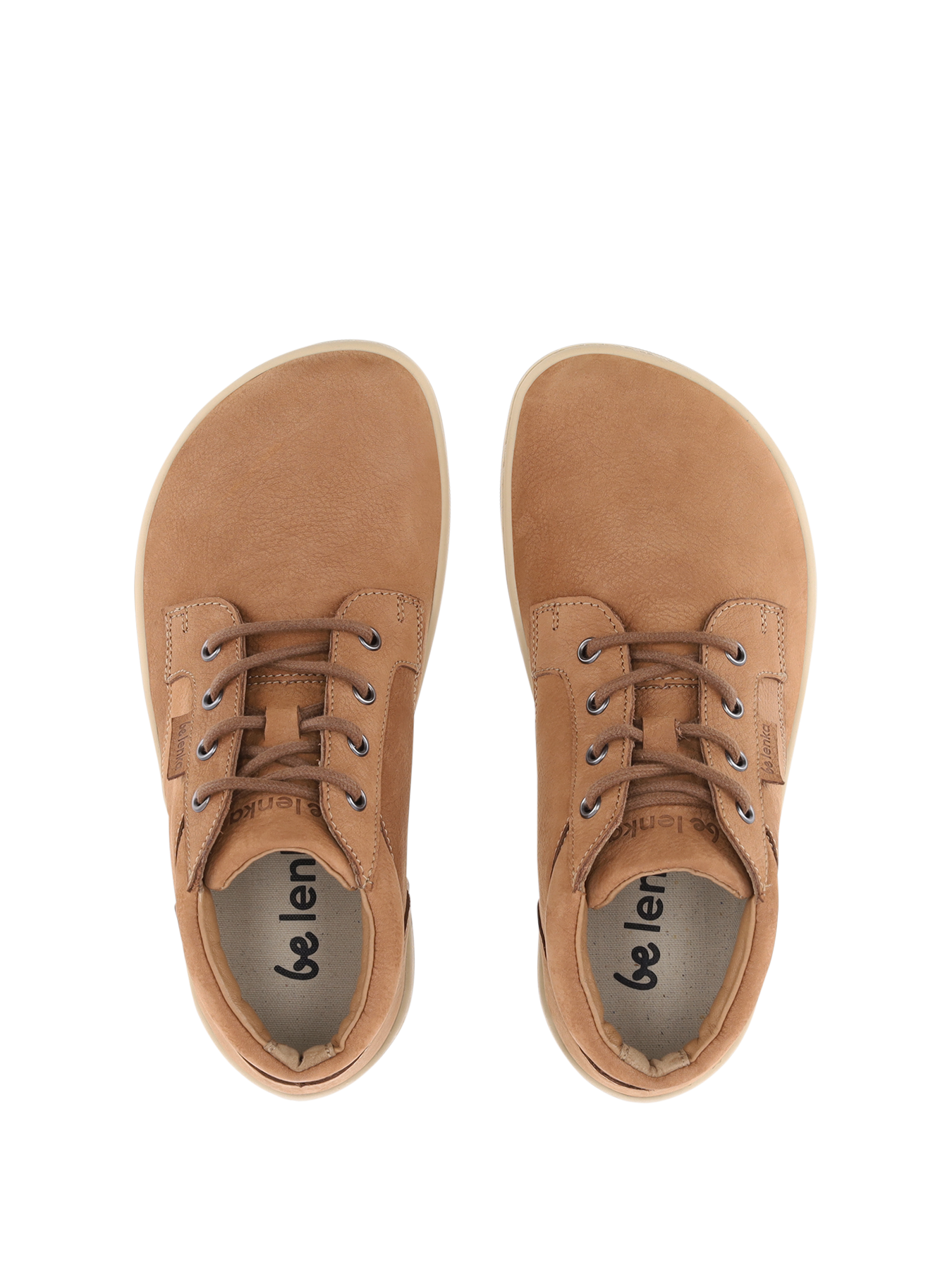 Barfußschuhe - Be Lenka - Synergy - Cognac & Beige