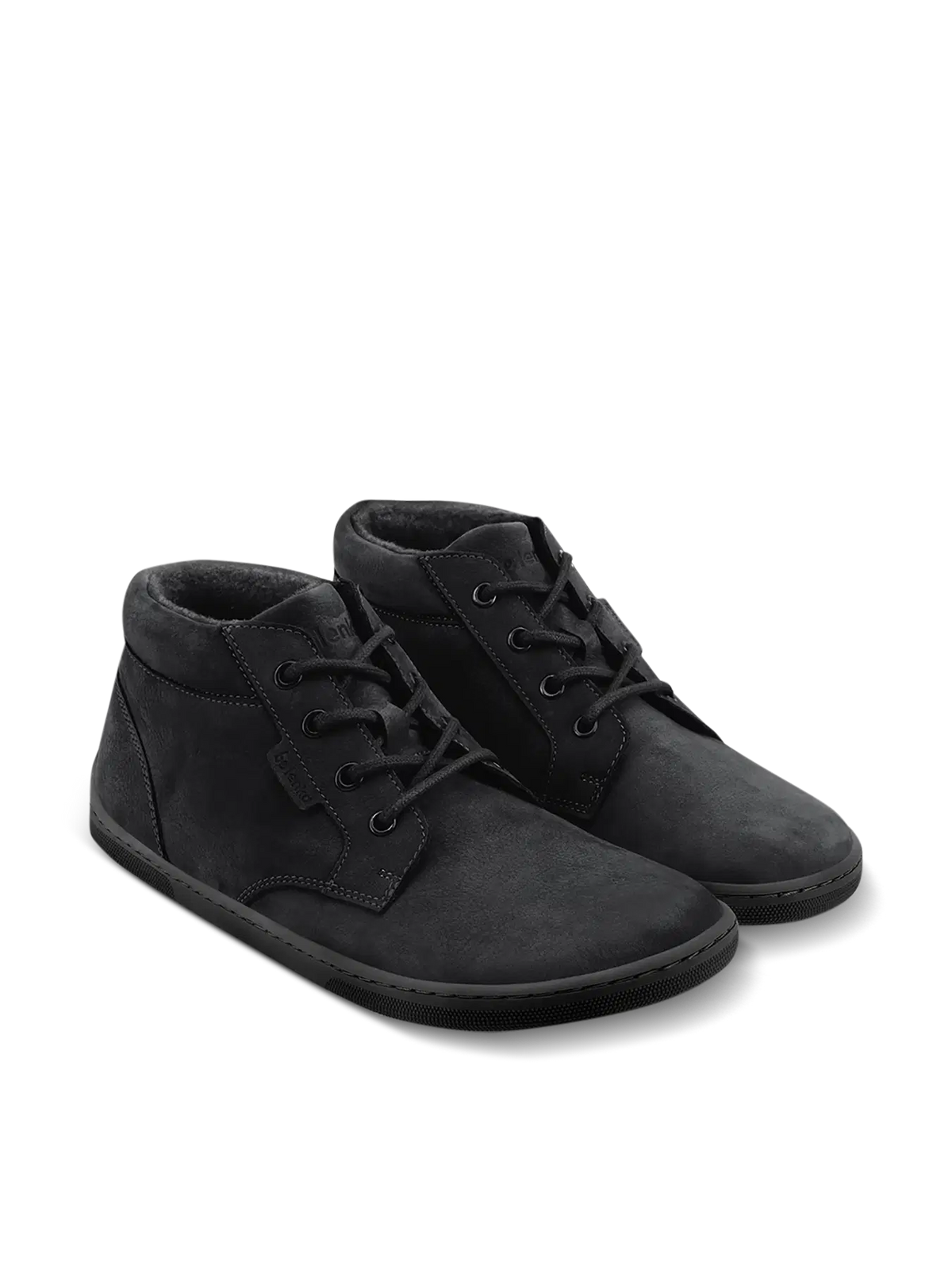 Barfußschuhe - Be Lenka - Synergy - Fleece - Komplett Schwarz