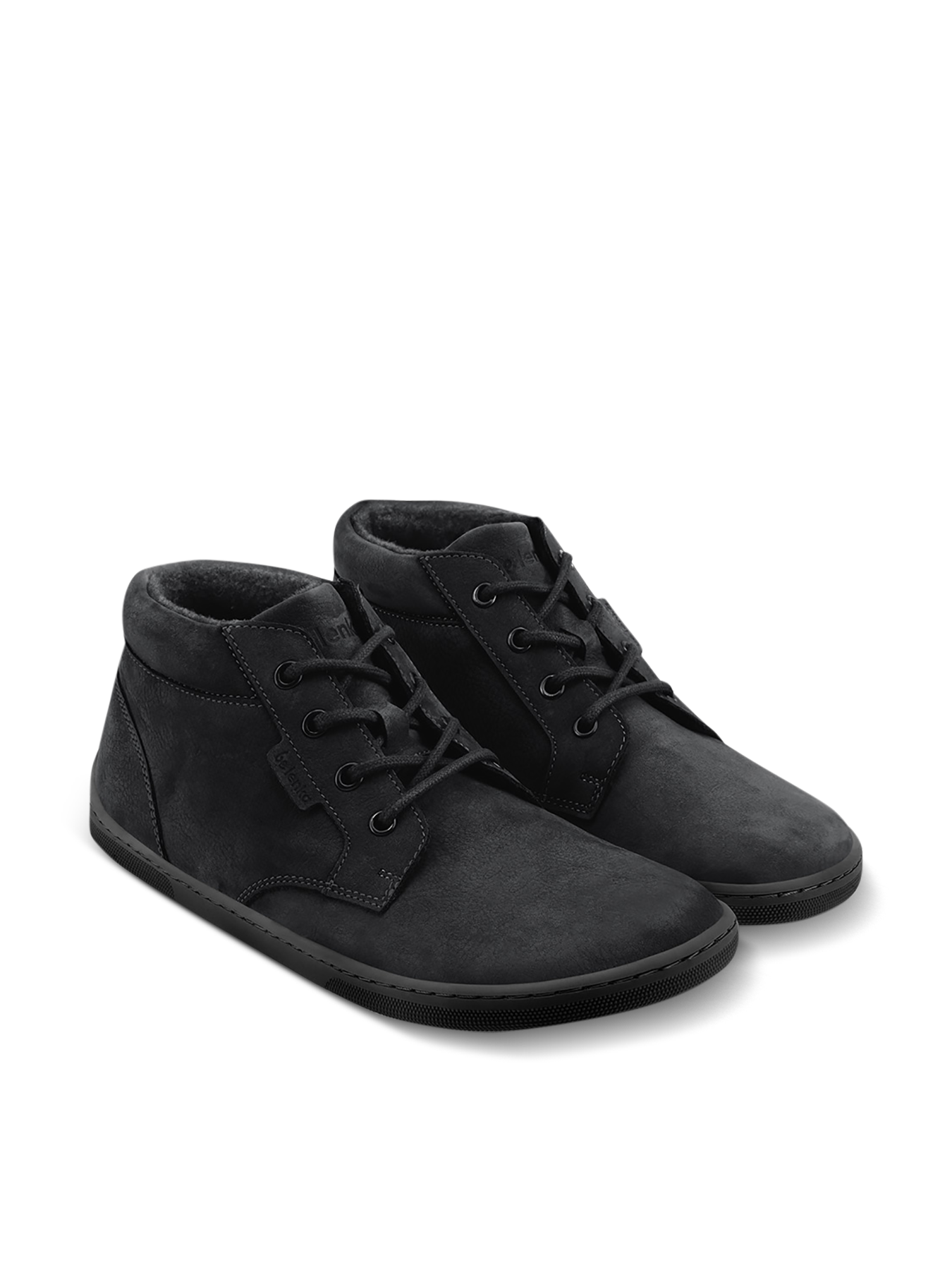 Barfußschuhe - Be Lenka - Synergy - Fleece - Komplett Schwarz
